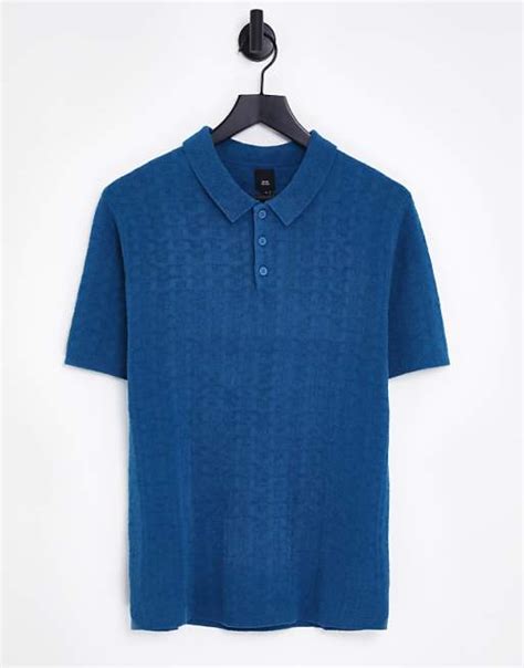 Monogram Towelling Polo Top 